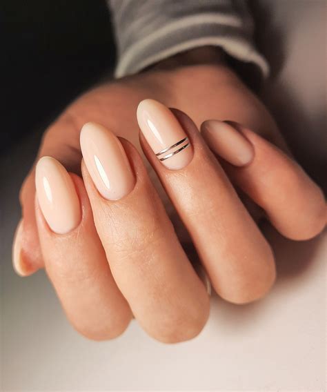 color nudé en uñas|Diseños De Uñas Color Nude: ¿Qué Tal Estos。